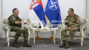 Mojsilović sa komandantom KFOR